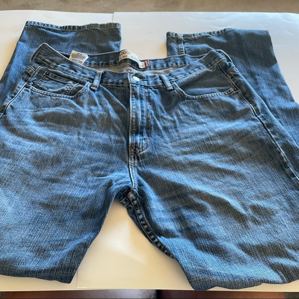 Levi Strauss & Co. 569 style, 36 x 34, Loose Straight, Red Label